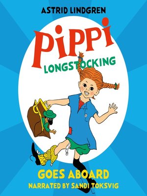 cover image of Pippi Longstocking Goes Aboard